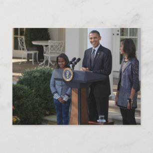 President Barack Obama pardon Briefkaart