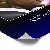 President Barack Obama (patriottisch) Poster (Hoek)