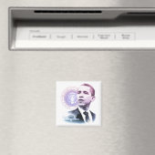 President Barack Obama Portret Magneet (Insitu (Vaatwasser))