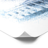 President Barack Obama Portret Poster (Hoek)