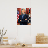 President Barack Obama Portret Poster (Keuken)