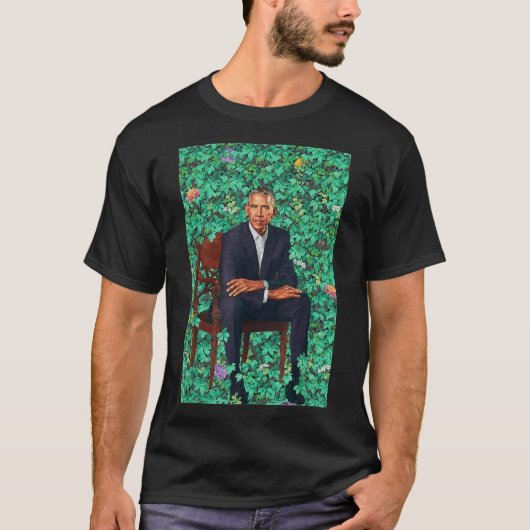 President Barack Obama Portret Shirt (Voorkant)