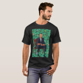 President Barack Obama Portret Shirt (Voorkant volledig)