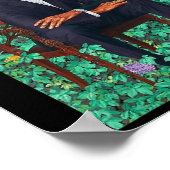 President Barack Obama Portret Shirt Poster (Hoek)