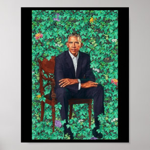 President Barack Obama Portret Shirt Poster