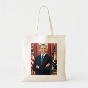 President Barack Obama Portret Tote Bag