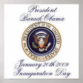 President Barack Obama Poster (Voorkant)