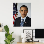 President Barack Obama Poster (Thuiskantoor)