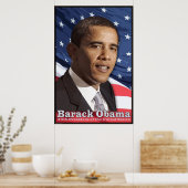 President Barack Obama Poster (Keuken)