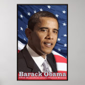 President Barack Obama Poster (Voorkant)