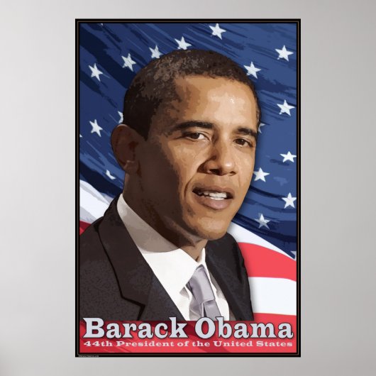 President Barack Obama Poster (Voorkant)