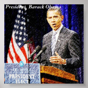 President Barack Obama poster