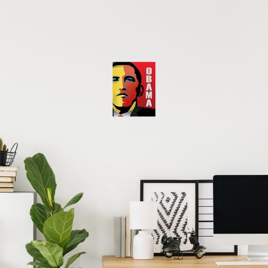 President Barack Obama Poster (Thuiskantoor)