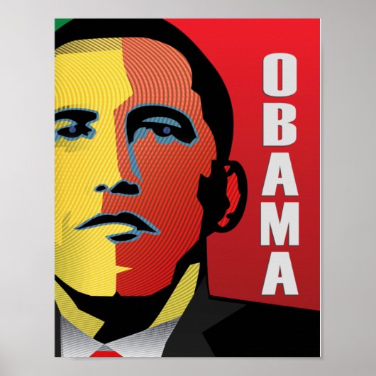 President Barack Obama Poster (Voorkant)