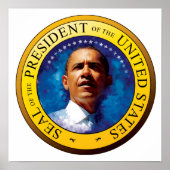 President Barack Obama Poster (Voorkant)