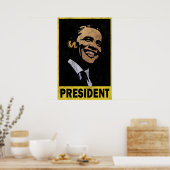 President Barack Obama  Poster (Keuken)