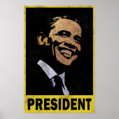 President Barack Obama  Poster (Voorkant)