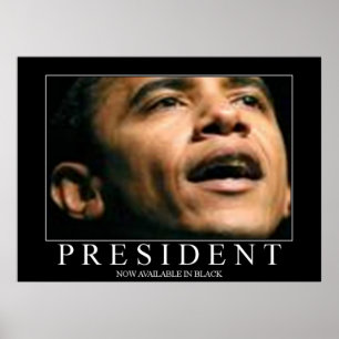 President Barack Obama Poster VANAF 14.95 uur