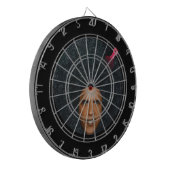 President Barack Obama "Profile" Bullseye Dartbord (Voorkant Links)