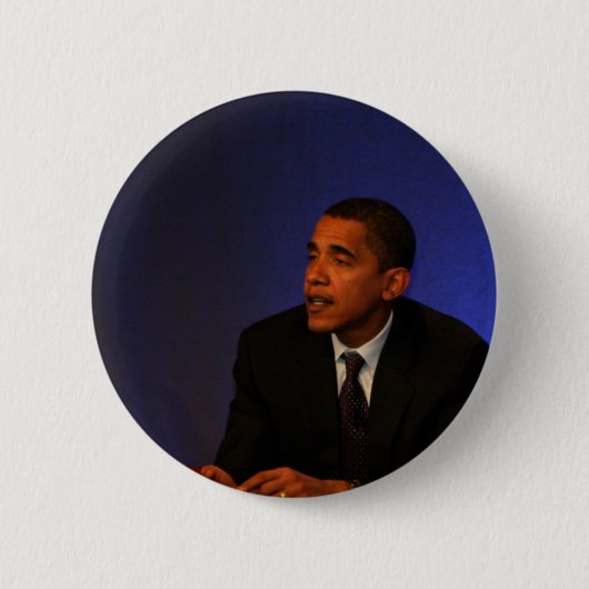 President Barack Obama Ronde Button 5,7 Cm (Voorkant)
