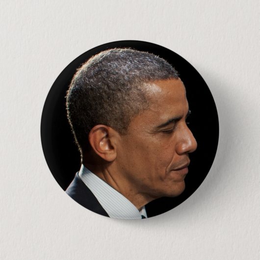 President Barack Obama Ronde Button 5,7 Cm (Voorkant)