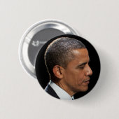 President Barack Obama Ronde Button 5,7 Cm (Voorkant /achterkant)
