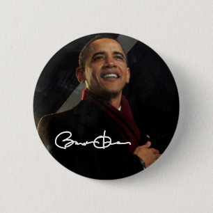President Barack Obama Ronde Button 5,7 Cm