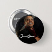 President Barack Obama Ronde Button 5,7 Cm (Voorkant /achterkant)