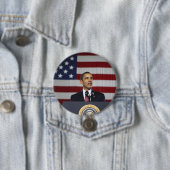 President Barack Obama Ronde Button 7,6 Cm (In situ)