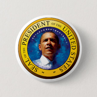 President Barack Obama Seal Button