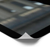 President Barack Obama Senator Portret Poster (Hoek)