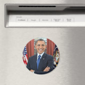 President barack obama steunmagneet magneet (Insitu (Vaatwasser))