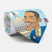 President Barack Obama Stropdas (Opgerold)