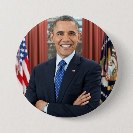 President Barack Obama Support Button (Voorkant)