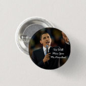 President Barack Obama Support Button (Voorkant /achterkant)