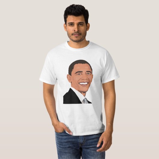 President Barack Obama Support Shirt (Voorkant volledig)