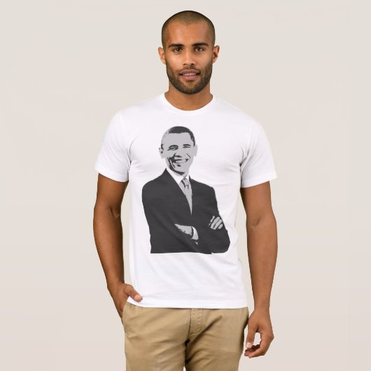 President Barack Obama Support Shirt (Voorkant volledig)