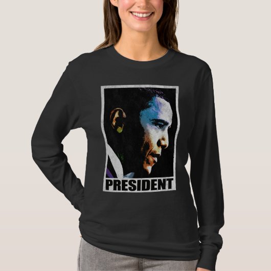President Barack Obama T-shirt (Voorkant)