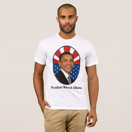 President Barack Obama T-shirt (Voorkant volledig)