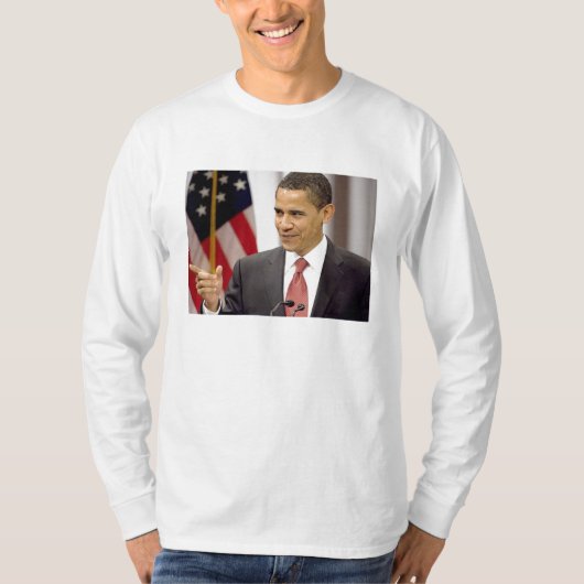 President Barack Obama T-shirt (Voorkant)