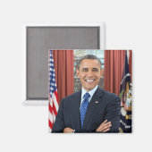 President Barack Obama tweede termijn officieel po Magneet (Voorkant / Achterkant)