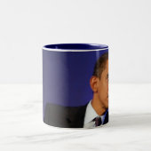 President Barack Obama Tweekleurige Koffiemok (Center)