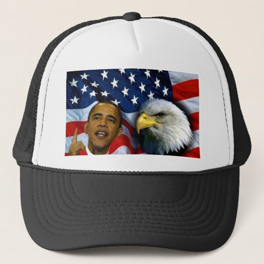 President Barack Obama, visies & Dreams_ Trucker Pet (Voorkant)