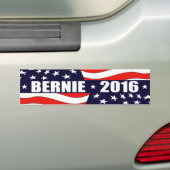 President Bernie Sanders 2016 Bumpersticker (Op auto)