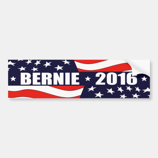 President Bernie Sanders 2016 Bumpersticker (Voorkant)
