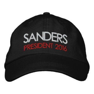 President Bernie Sanders 2016 Geborduurde Pet
