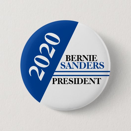 President Bernie Sanders 2020 Ronde Button 5,7 Cm (Voorkant)