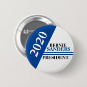 President Bernie Sanders 2020 Ronde Button 5,7 Cm (Voorkant /achterkant)