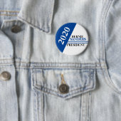President Bernie Sanders 2020 Ronde Button 5,7 Cm (In situ)