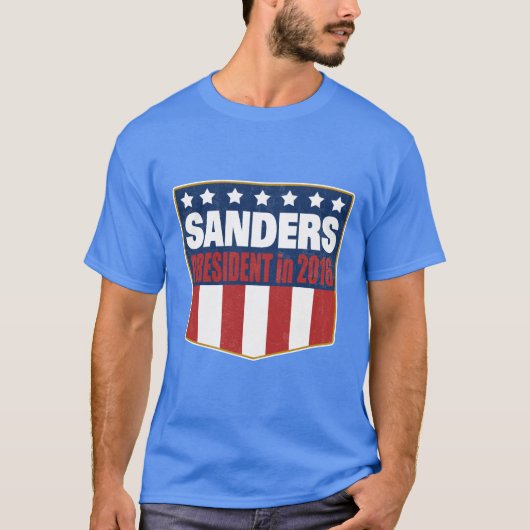 President Bernie Sanders in 2016 T-shirt (Voorkant)